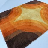 Colourful woolen carpet by Bergoss, Netherlands 1960's