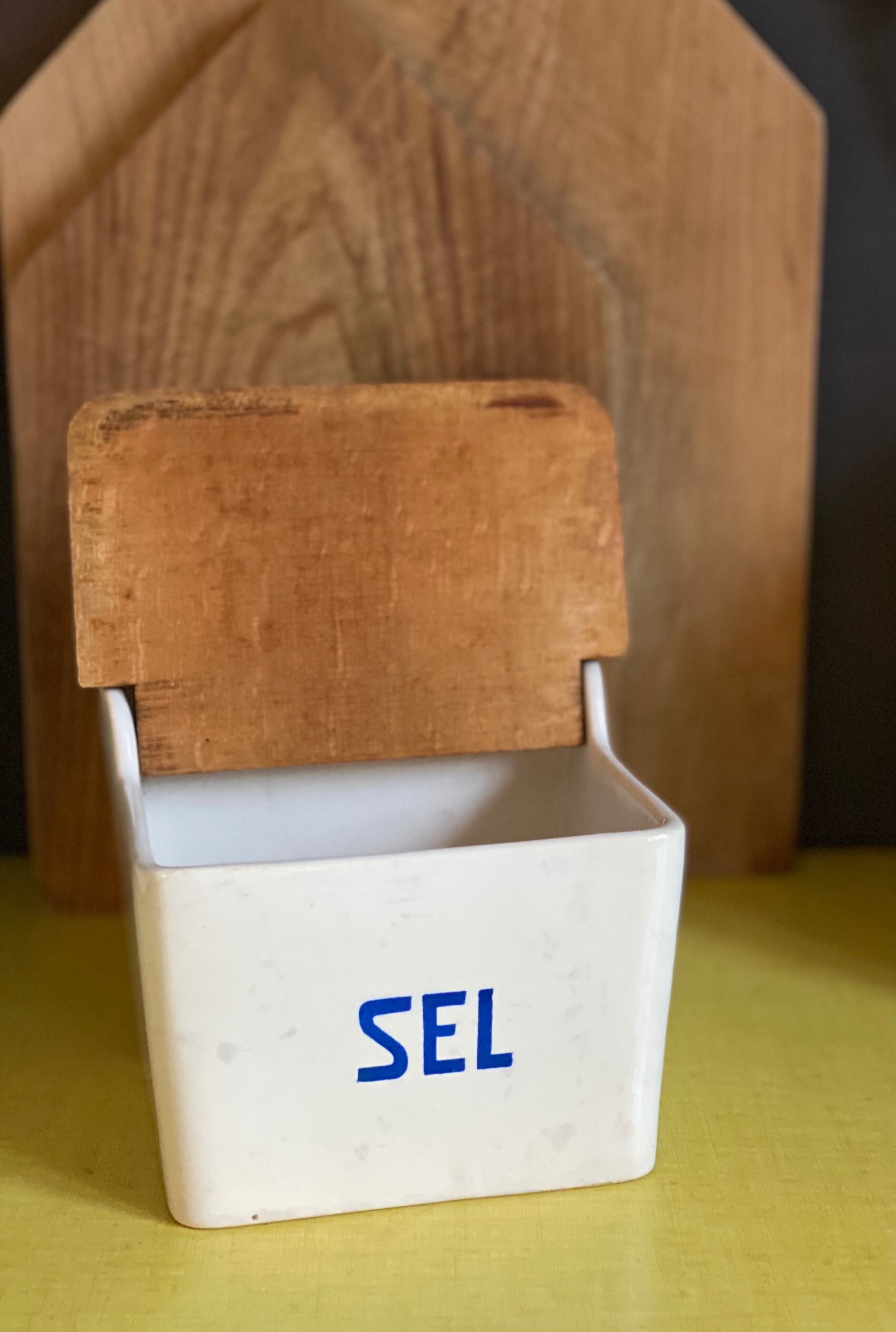 Old salt pot Villeroy and boch