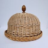 Tray and its vintage wicker bell