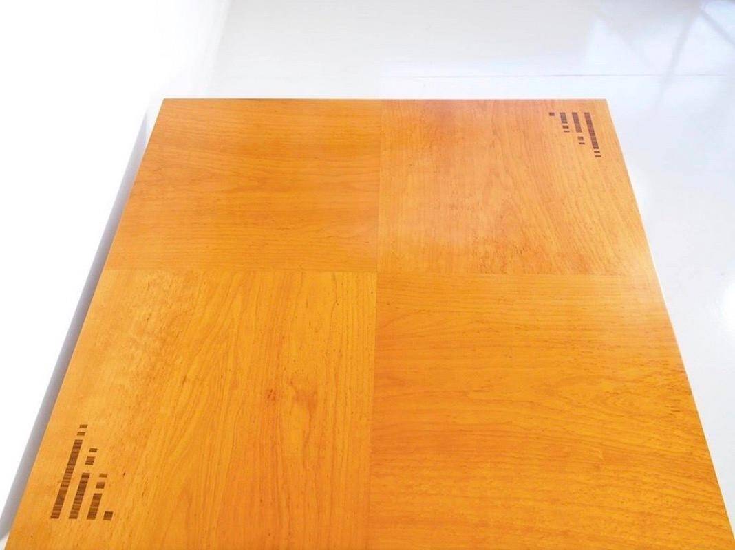Walnut marquetry coffee table by Jaume Tresserra