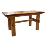 Farmhouse table, mountain furniture from the 50s