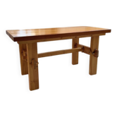 Table de ferme, mobilier de montagne, années 50
