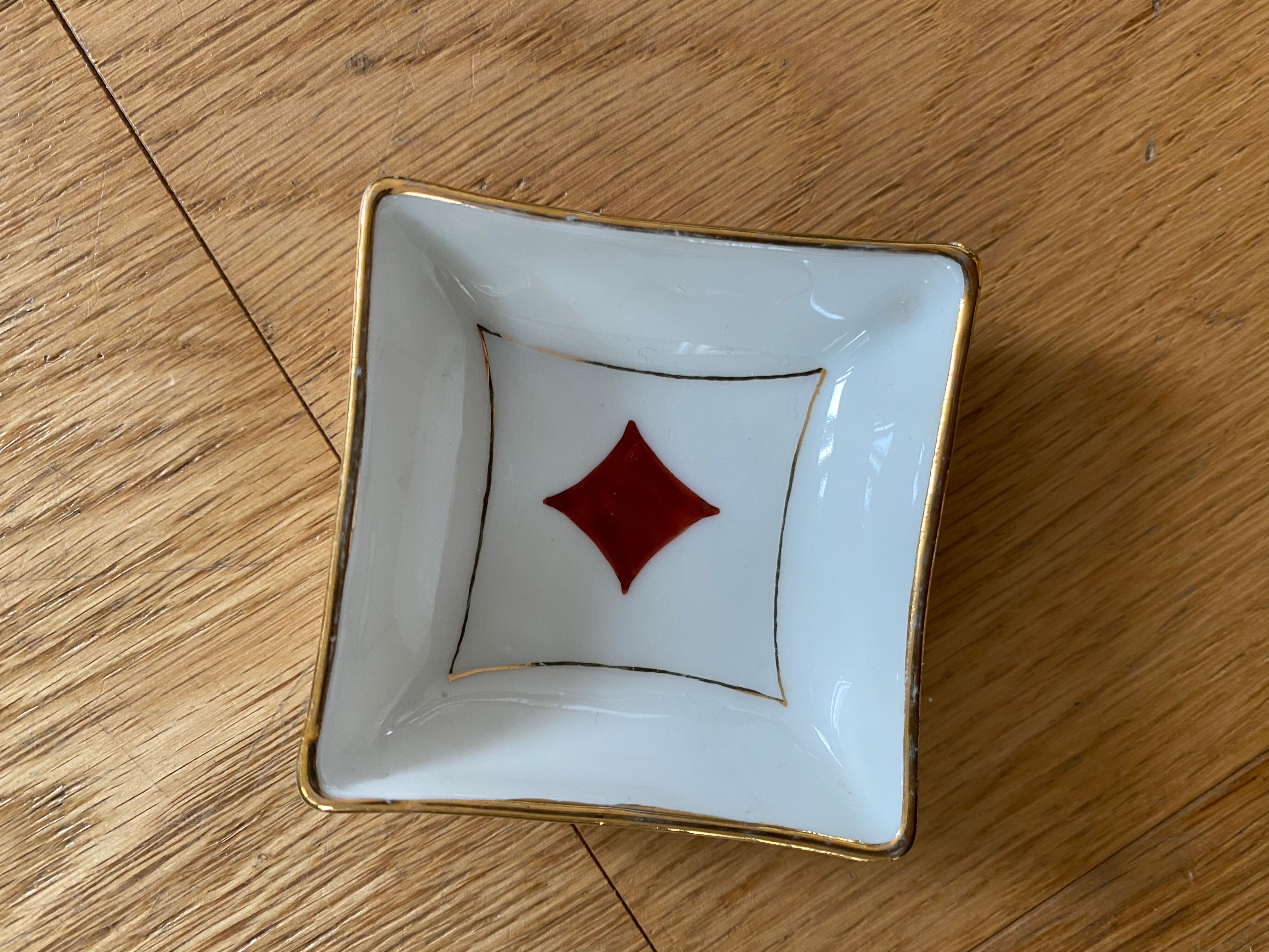 Empty pocket porcelain of Limoges