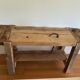 Old oak carpenter's bench