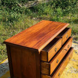 Louis XVI style chest of drawers, mahogany from the 1900s.