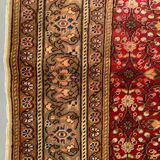 Vintage turkish rug 173x122 cm shabby carpet central anatolian medium