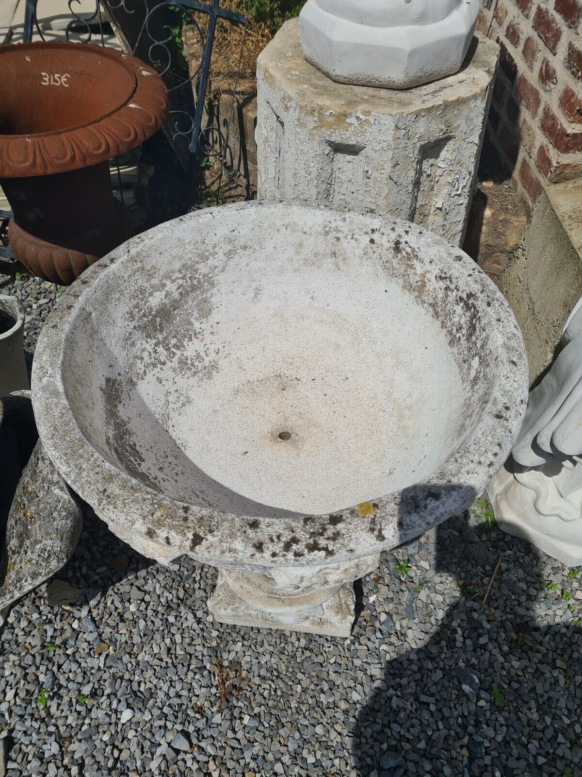 Medici vase in reconstituted stone