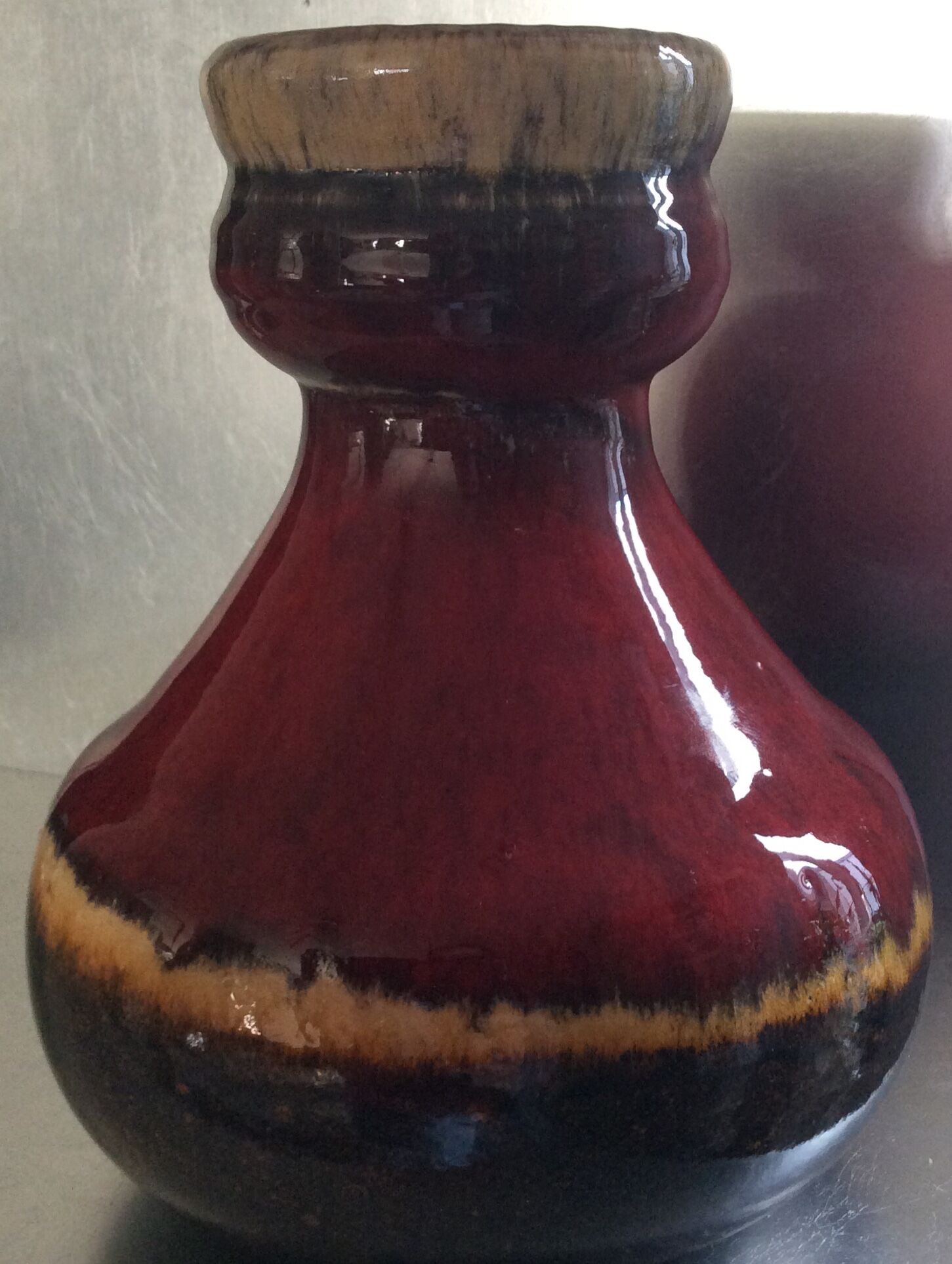 Ceramic vase from the 60s