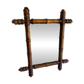 Mirror from the early 20th century with bevelled glass.