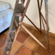 Wooden painter's step ladder