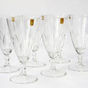Set of 6 antique glasses
