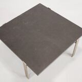 Square Coffee Table with Slate Top Designed by Rob Parry
