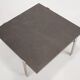 Square Coffee Table with Slate Top Designed by Rob Parry