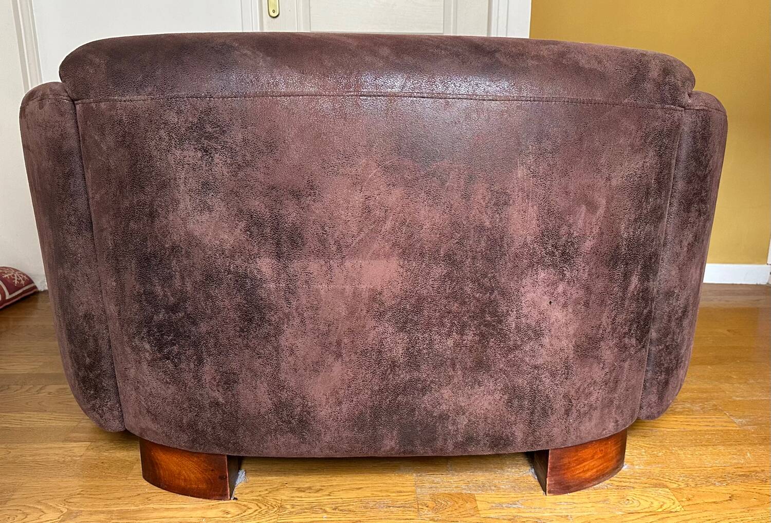 Canapé club en cuir