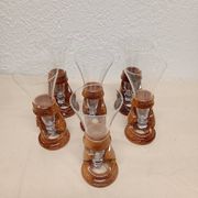 Champagne flutes Francis Dumelié