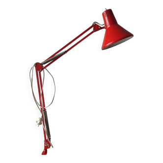 Lampe architecte articulée Twist - T1 rouge