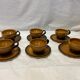 Set of 6 saint Amand sandstone cups