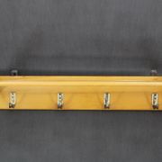 1960s Pair of Mid-century Wooden Wall Hangers, Czechoslovakia