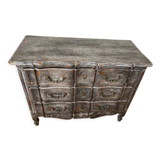 Commode patinée
