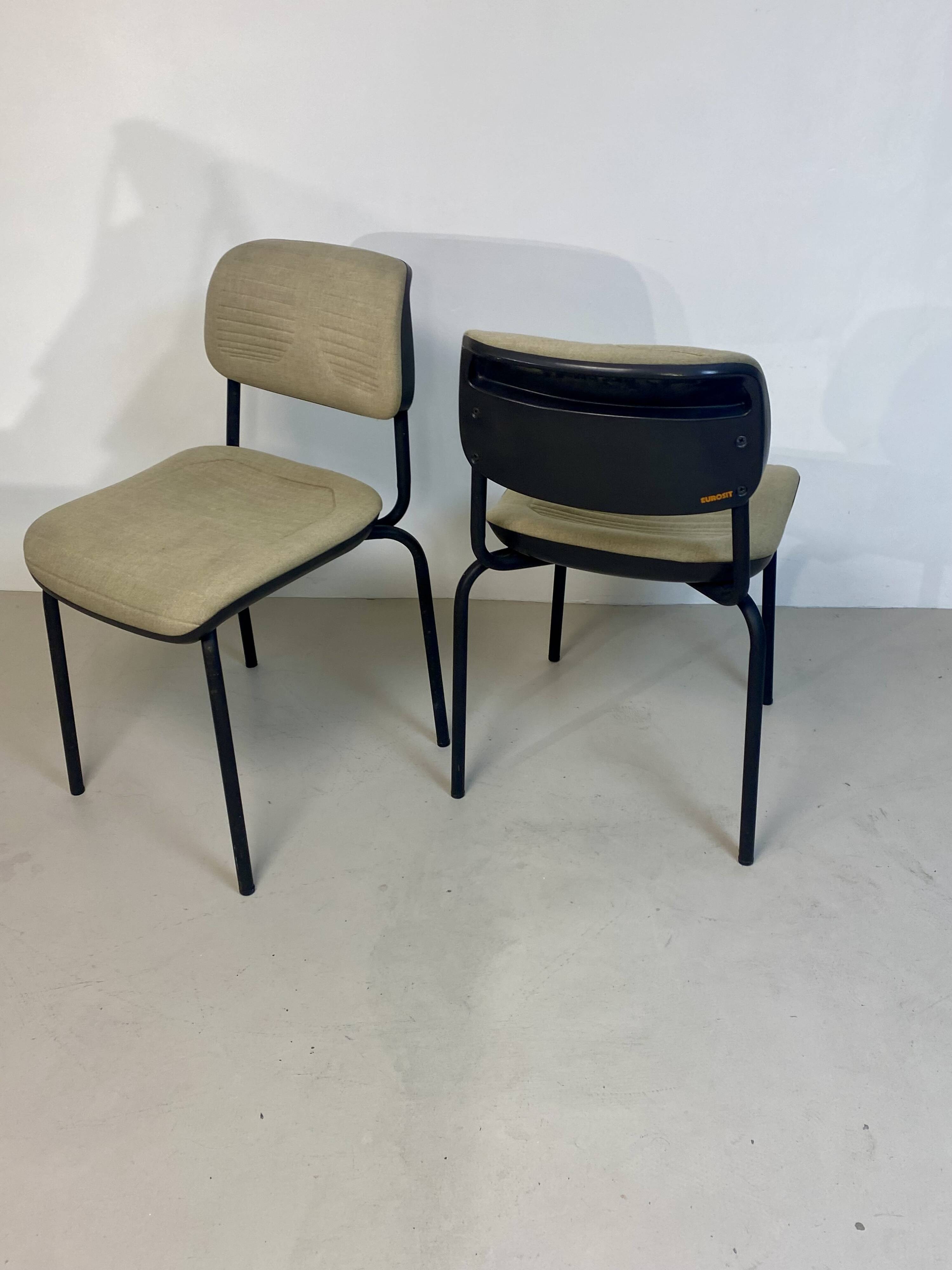 Pair of vintage Eurosit chairs from the 1970s
