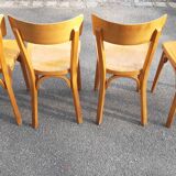 Set of 4 Baumann bistro chairs