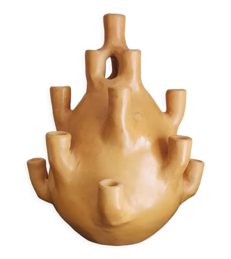 Vase bougeoir tamgroute terre cuite