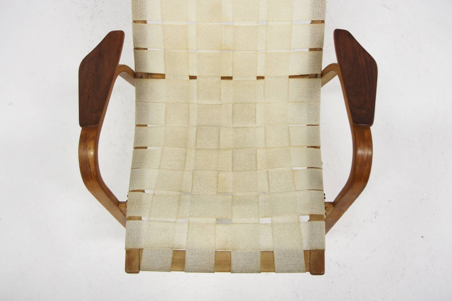 Fauteuil scandinave "Kurva", Yngve Ekström,  ESE-möbler, Suède, 1960
