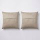 Set of 2 vintage kilim cushion covers 61x61 cm