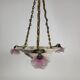 Art deco marble pendant chandelier
