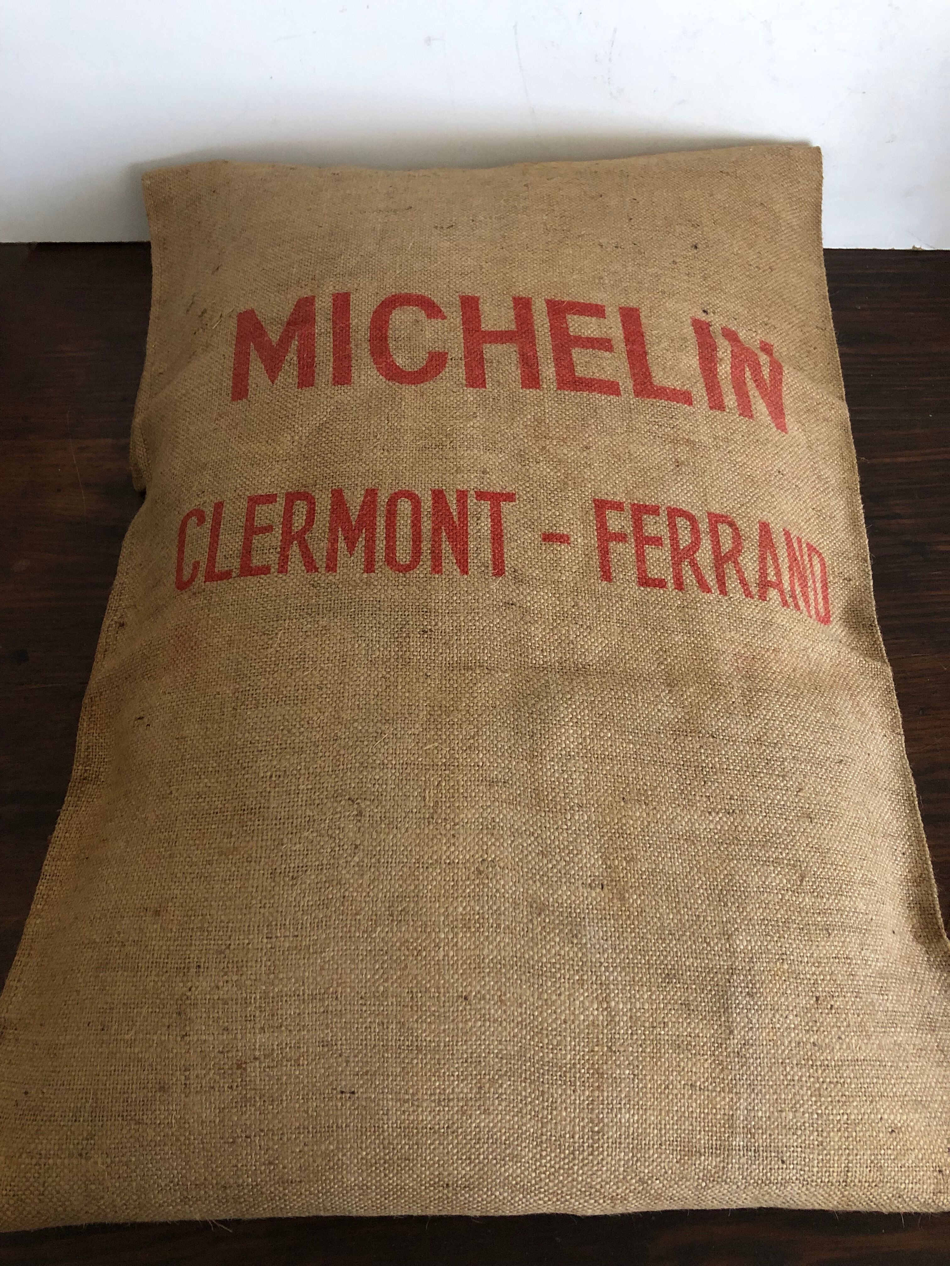 Jute bag, Michelin, Clermont Ferrand