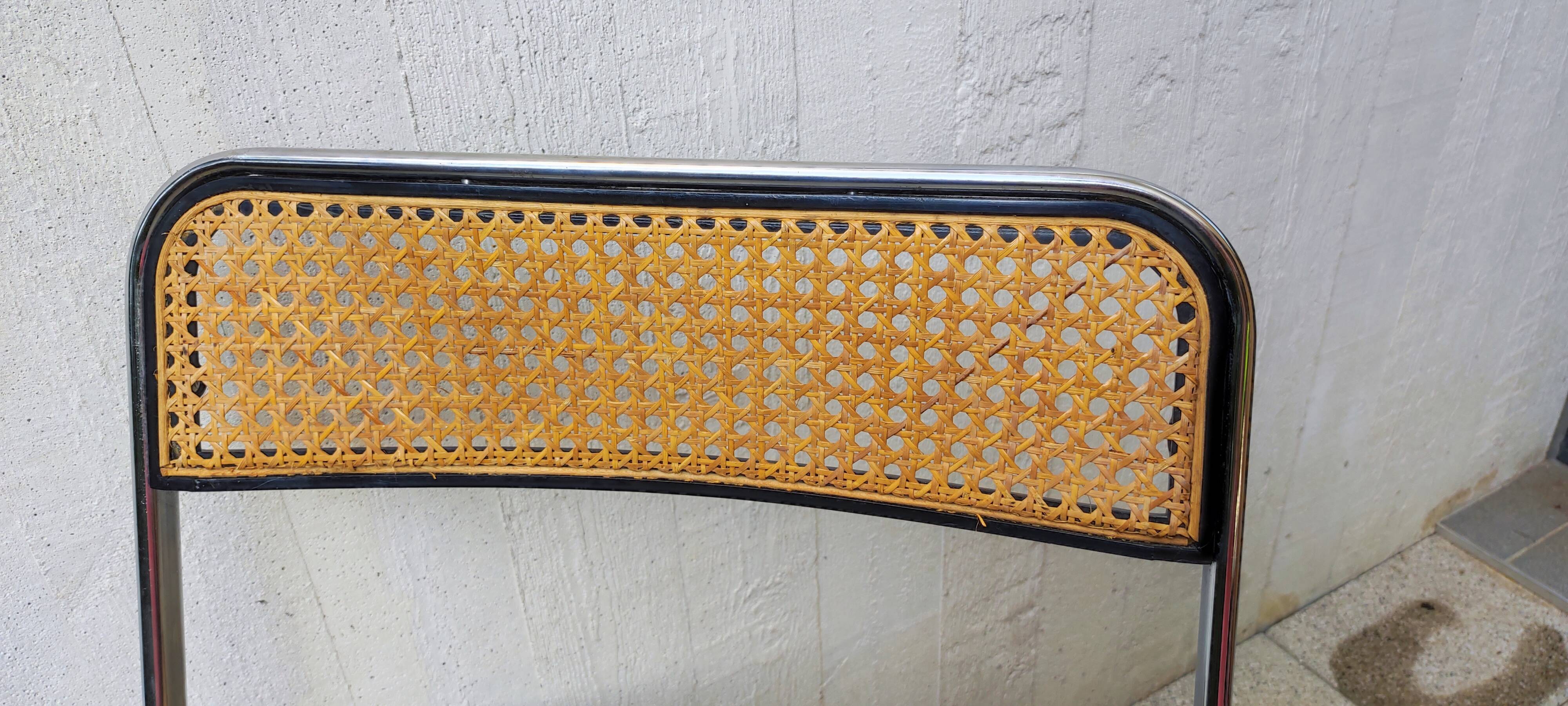 Castelli type cane folding chair