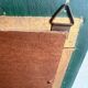 Miroir baroque vert vintage