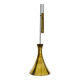 Adjustable Brass Pendant Lamp with Counterweight