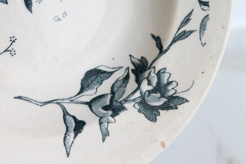 Centenary stencil plate Rose de Noël 23.5 cm