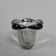 Thick-walled glass vase in Daum style, 1950s