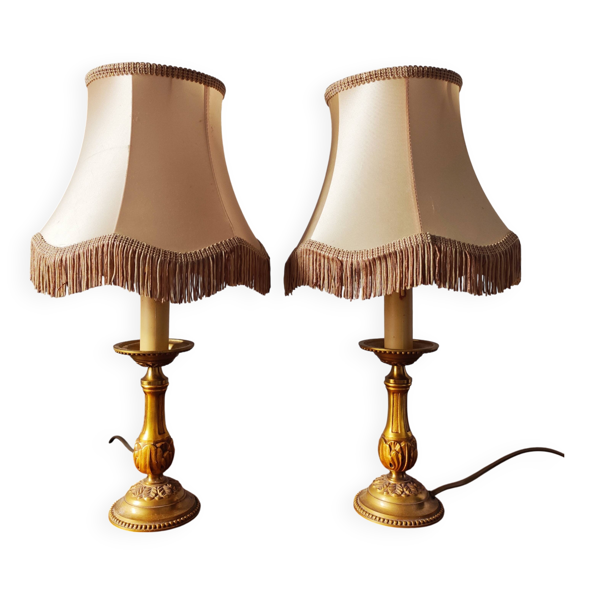 Pair of vintage lamps