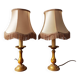 Paire de lampes vintage