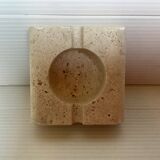 Travertine individual ashtray