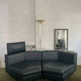 Leather Modular Sofa Set by Rolf Benz 1990s
