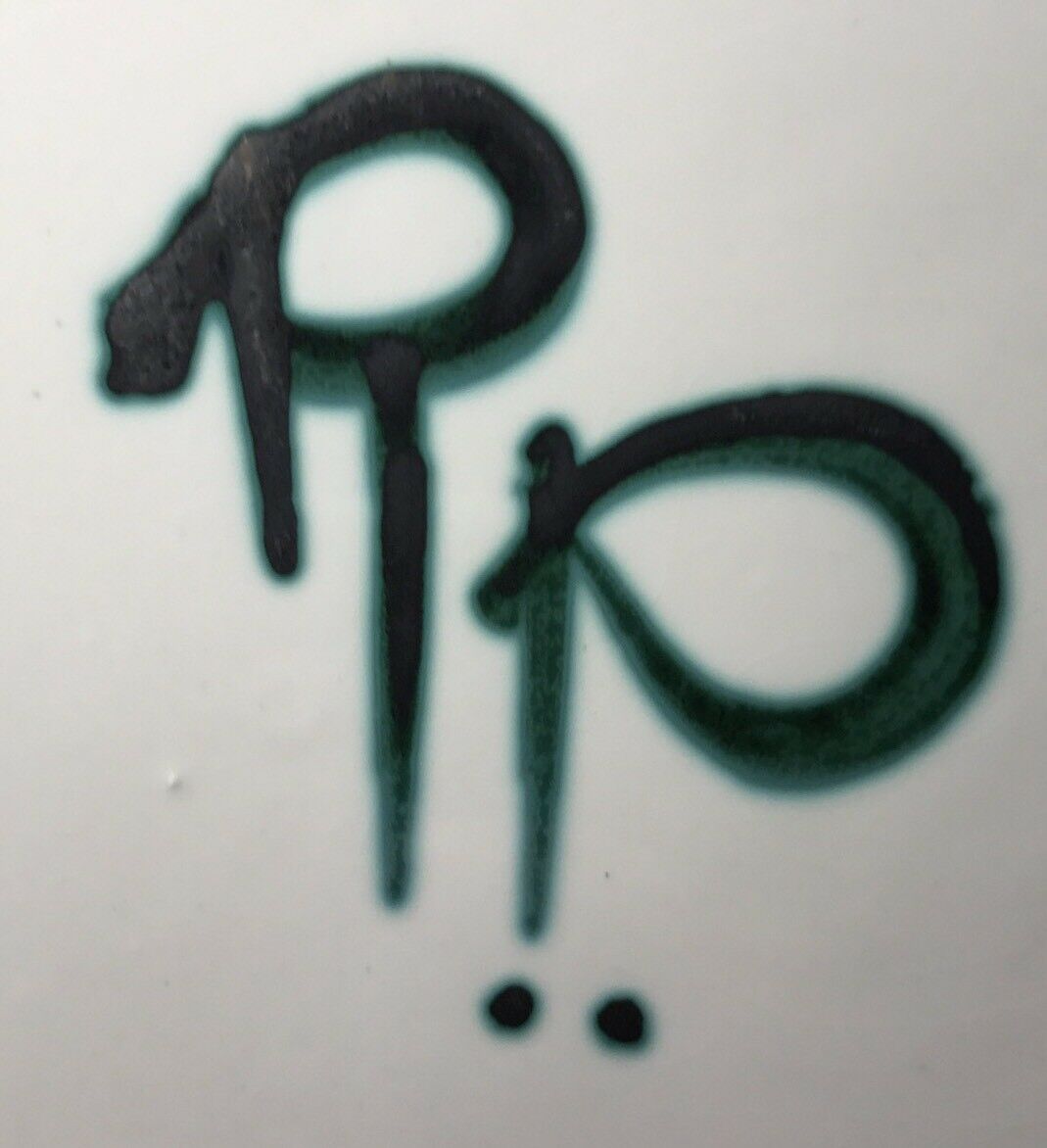 Round dish R.P. Robert Picault Vallauris vintage