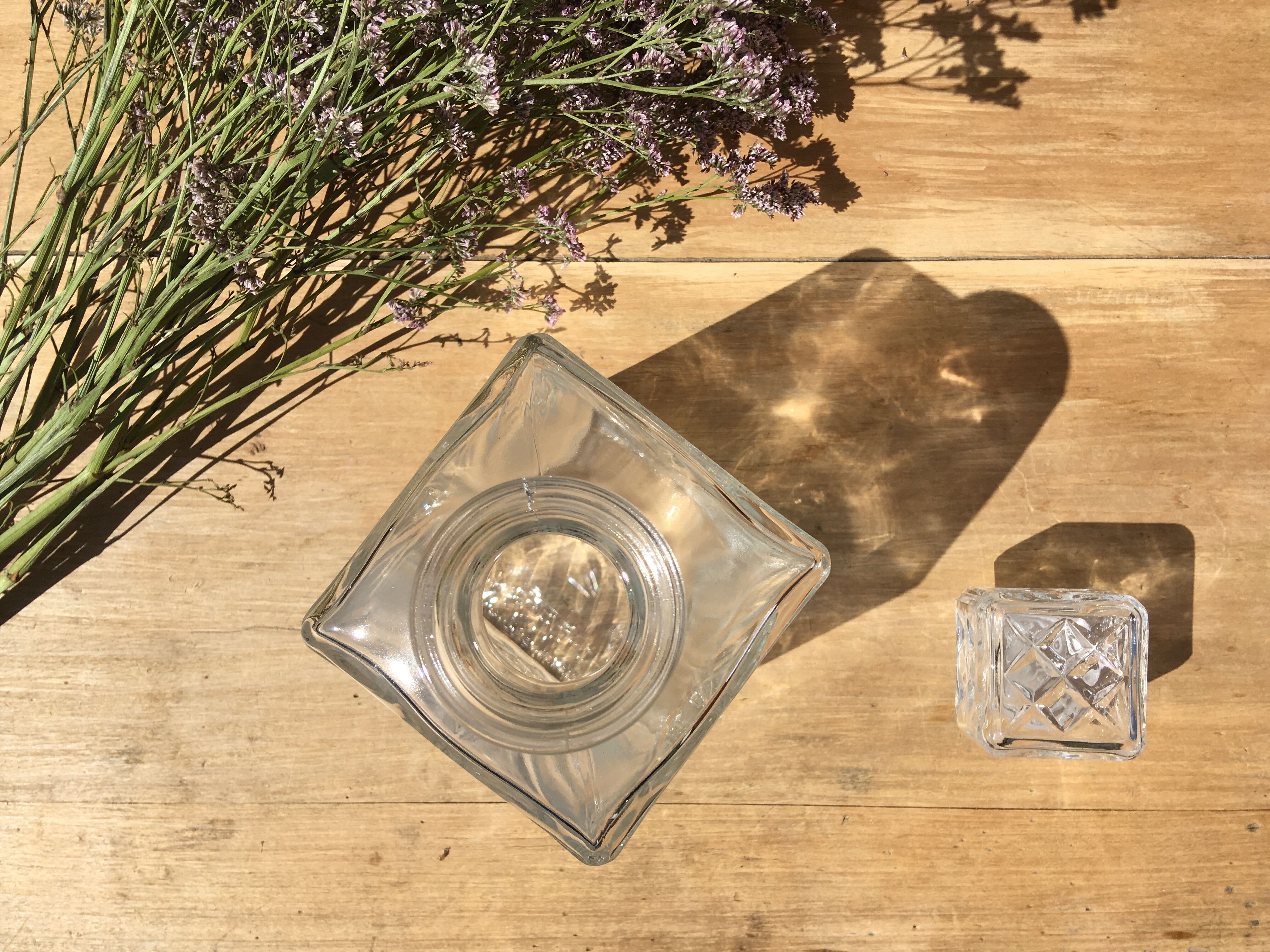 Vintage whiskey decanter