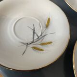 Bavaria porcelain coffee service with wheat decor