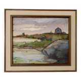 Original Swedish Oil on Canvas "Landscape"- by Sture Vilhelm (Ville) Walden