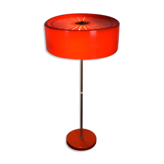 Lampe de table de l’âge spatial du milieu du siècle par kamenicky senov, tchécoslovaquie, années 1970