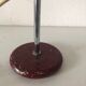 Vintage 1960 children's desk lamp, burgundy bedside table - 26 cm