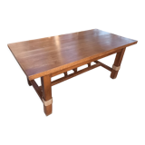 Solid oak farmhouse table