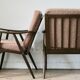 Pair of Boomerang armchairs, Thonet edition, circa 1960