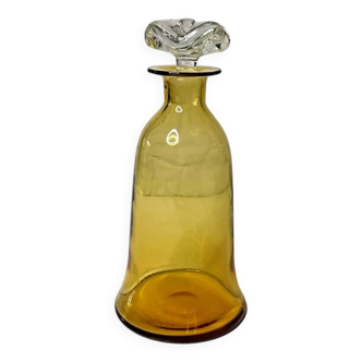 pretty Murano glass carafe/bottle from the 50s