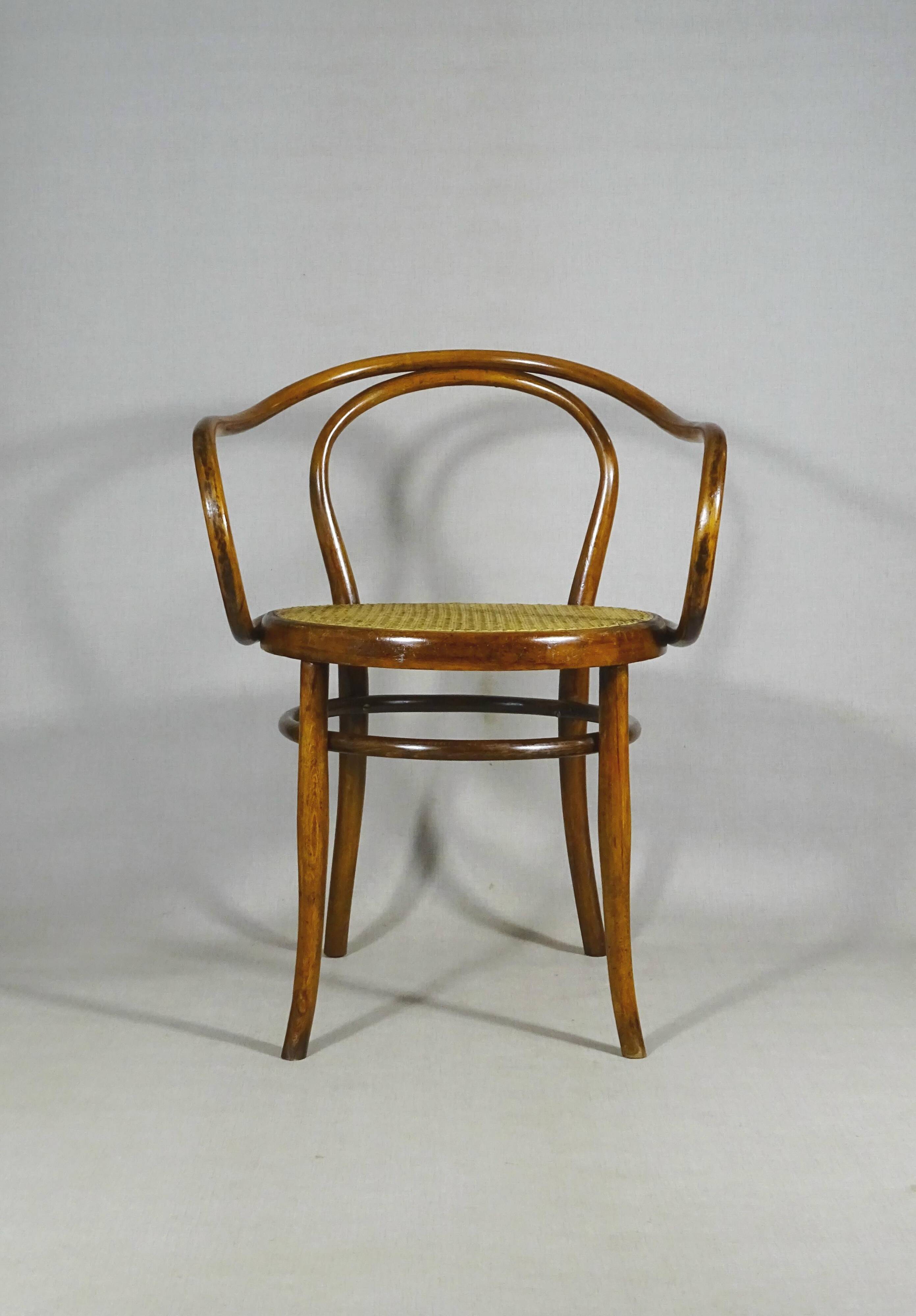 Chair type Le Corbusier, style Thonet Kohn.