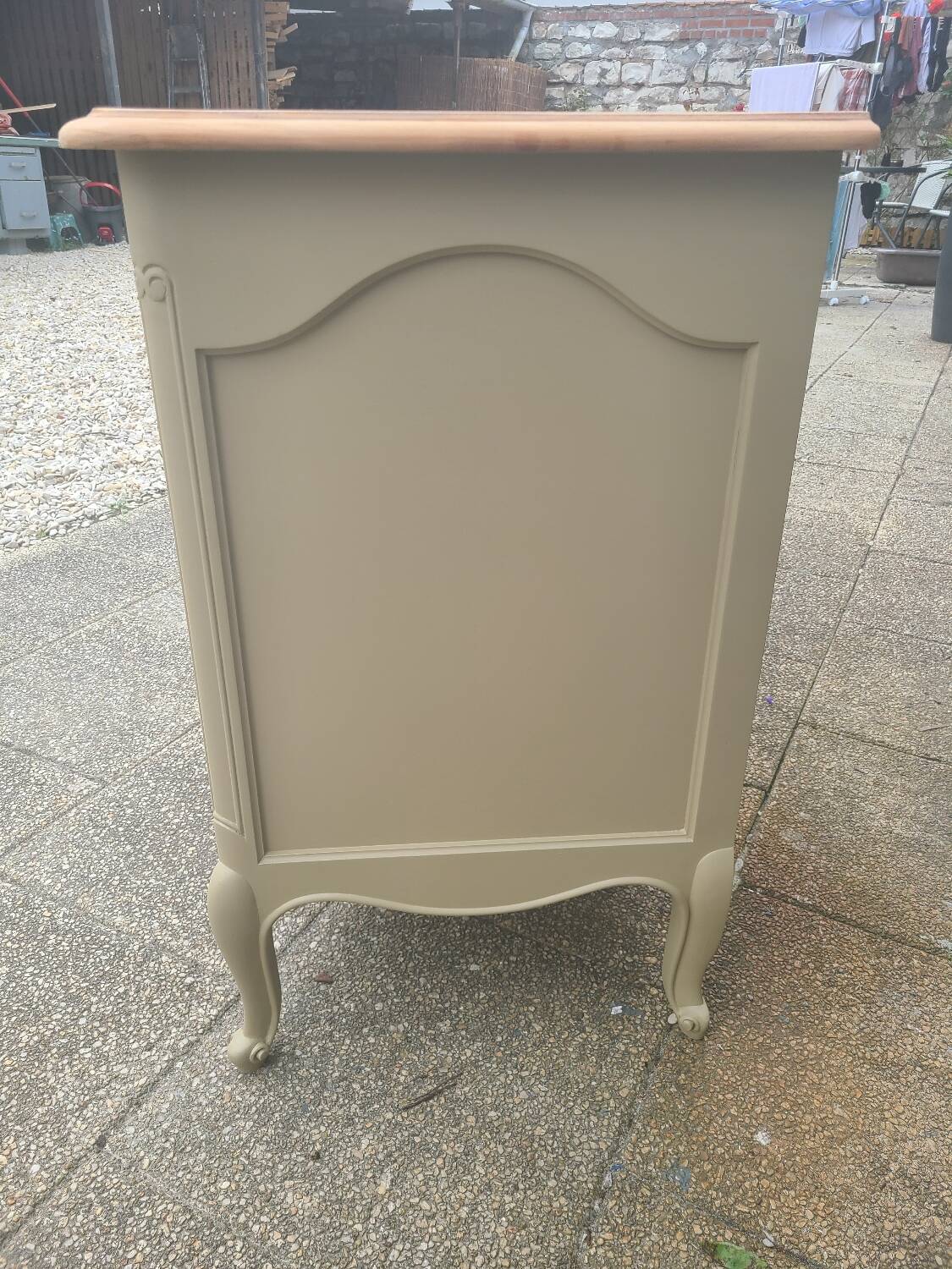 Renovated crossbow chest of drawers